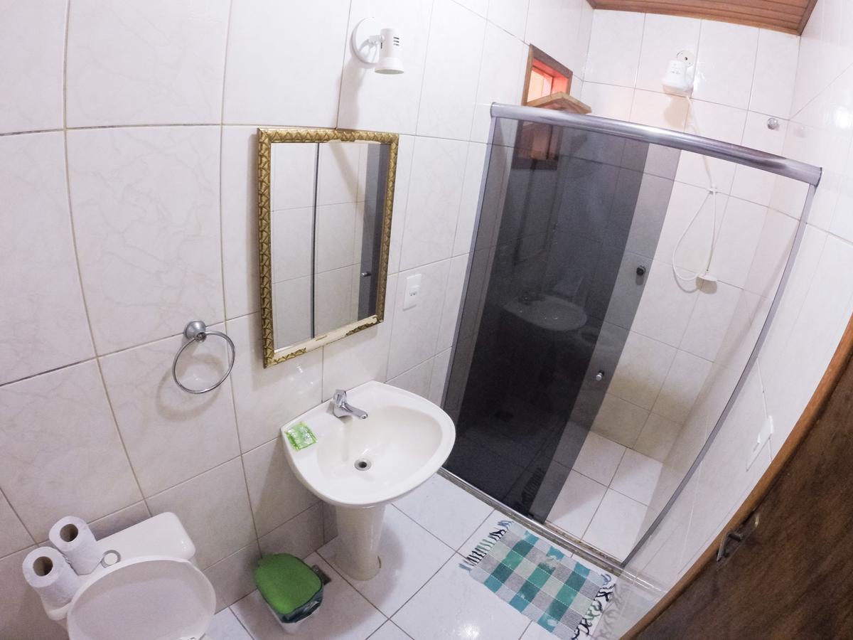 Pousada Recanto Do Sabia Vila do Abraao Bagian luar foto