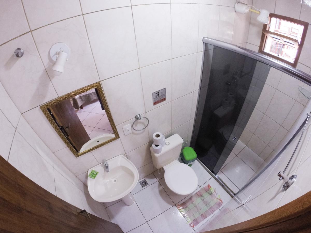 Pousada Recanto Do Sabia Vila do Abraao Bagian luar foto