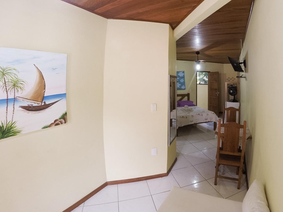 Pousada Recanto Do Sabia Vila do Abraao Bagian luar foto
